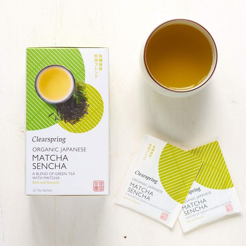 Clearspring Organic Japanese Matcha Sencha Green Tea - Image 3